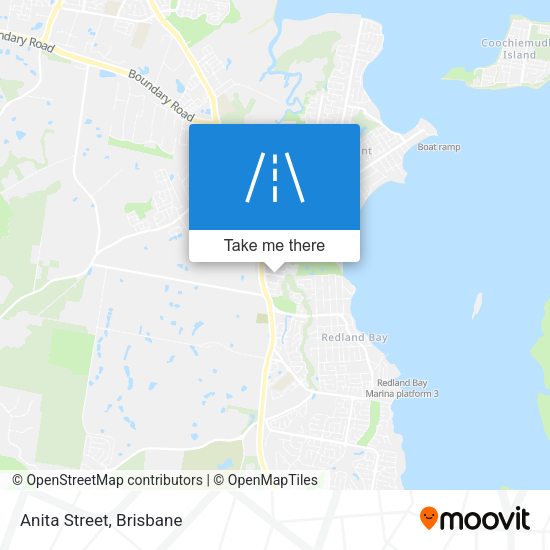 Anita Street map