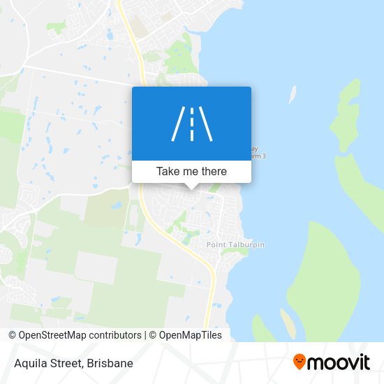 Aquila Street map