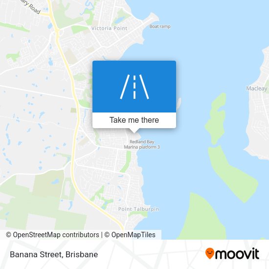 Banana Street map