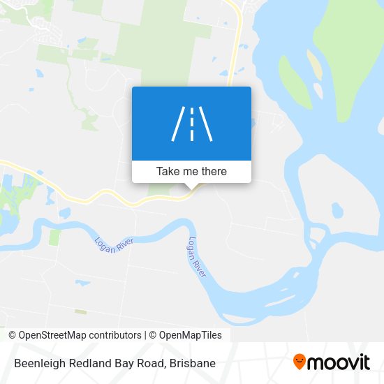 Beenleigh Redland Bay Road map