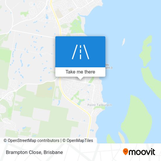 Brampton Close map