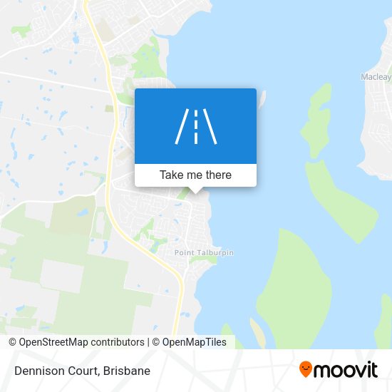 Dennison Court map