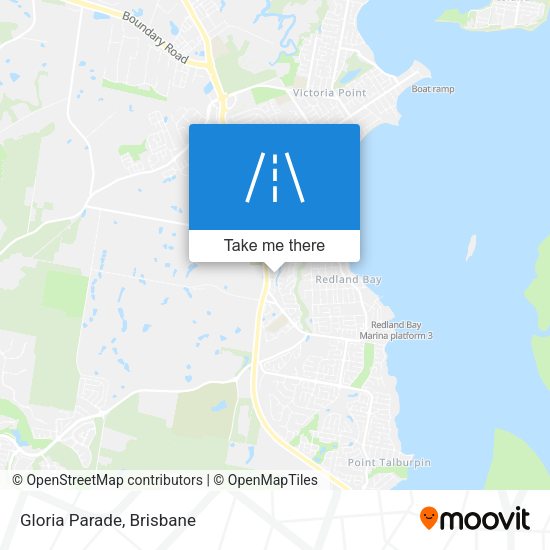 Gloria Parade map