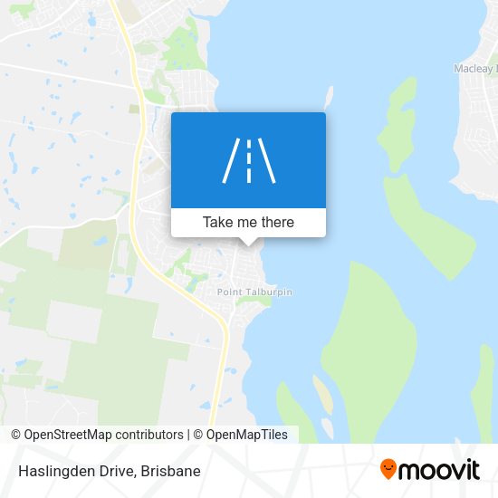 Haslingden Drive map