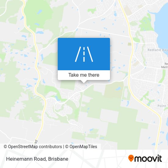 Heinemann Road map
