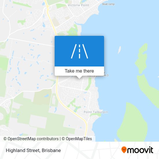 Highland Street map