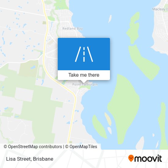 Lisa Street map