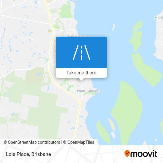 Lois Place map