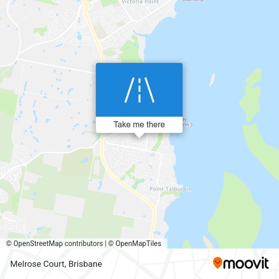 Melrose Court map