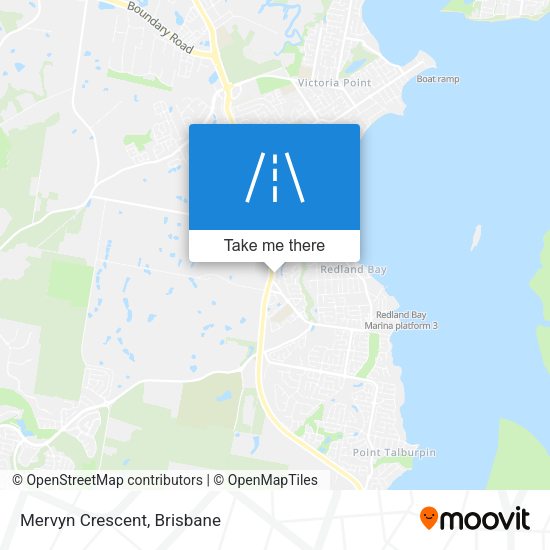 Mervyn Crescent map