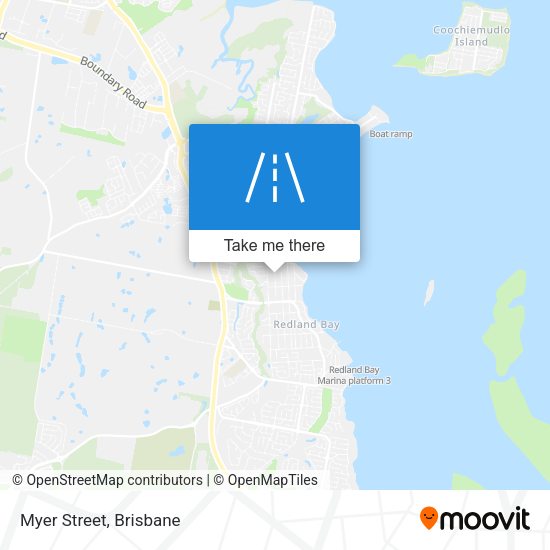 Myer Street map