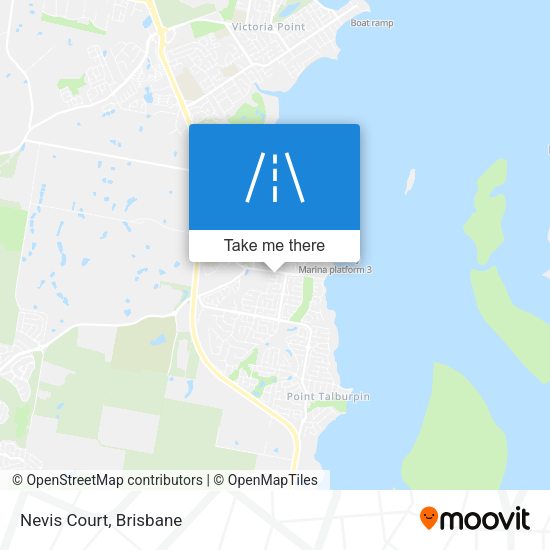 Nevis Court map