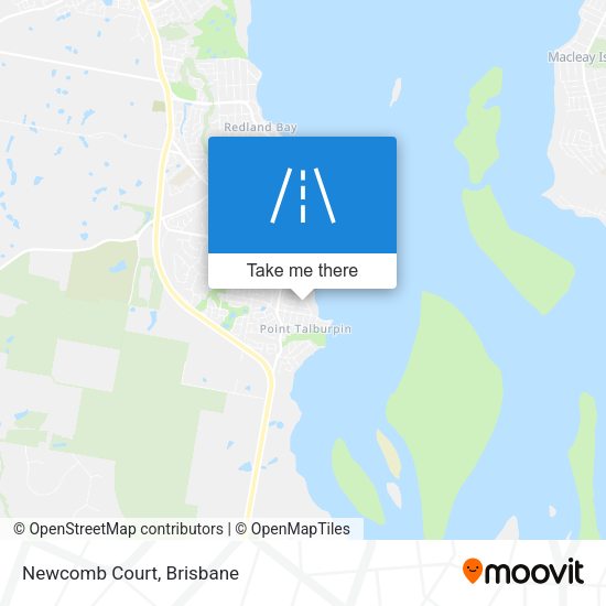 Newcomb Court map