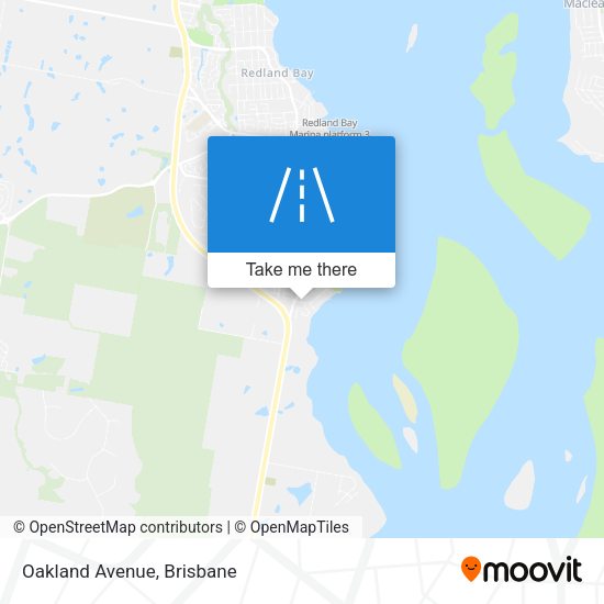 Oakland Avenue map