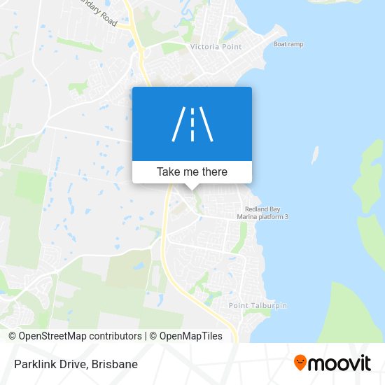 Parklink Drive map