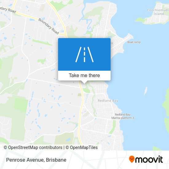 Penrose Avenue map