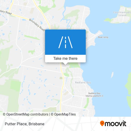 Putter Place map
