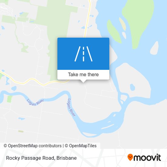 Rocky Passage Road map