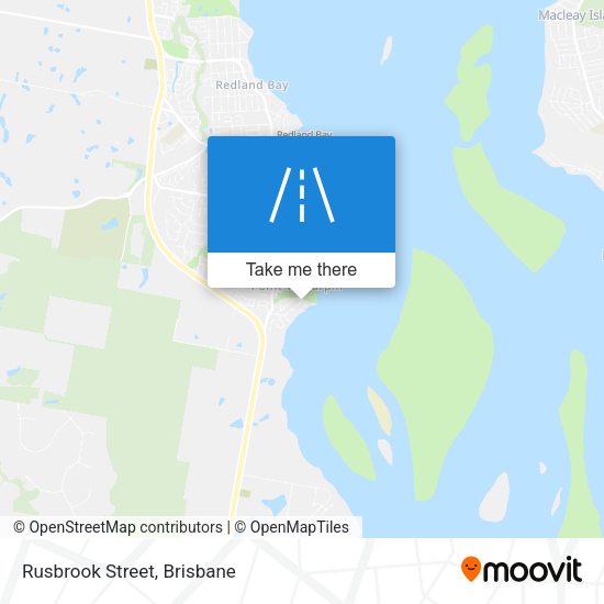 Rusbrook Street map