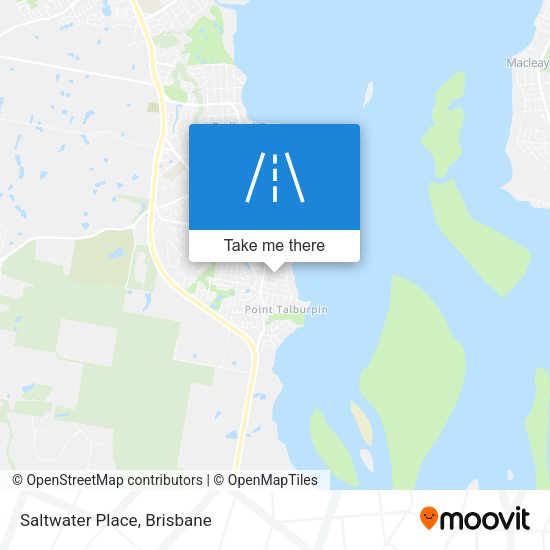 Saltwater Place map