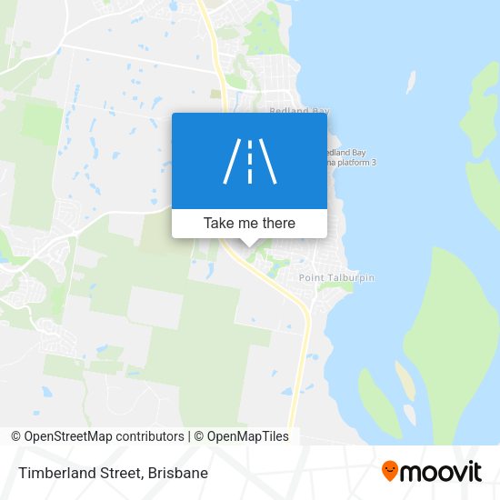 Timberland Street map