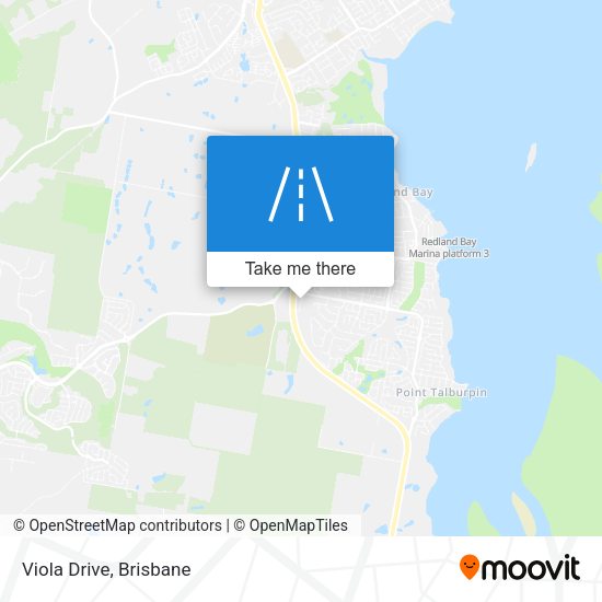 Viola Drive map