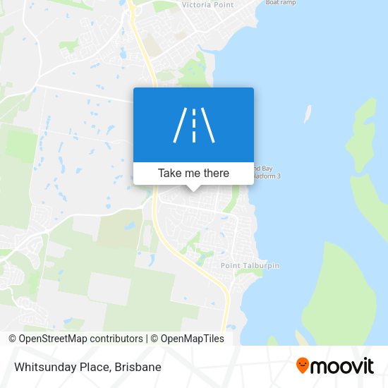Whitsunday Place map