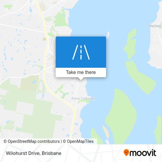 Wilohurst Drive map