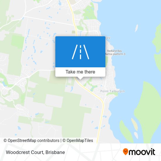 Woodcrest Court map