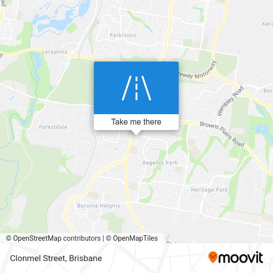 Clonmel Street map