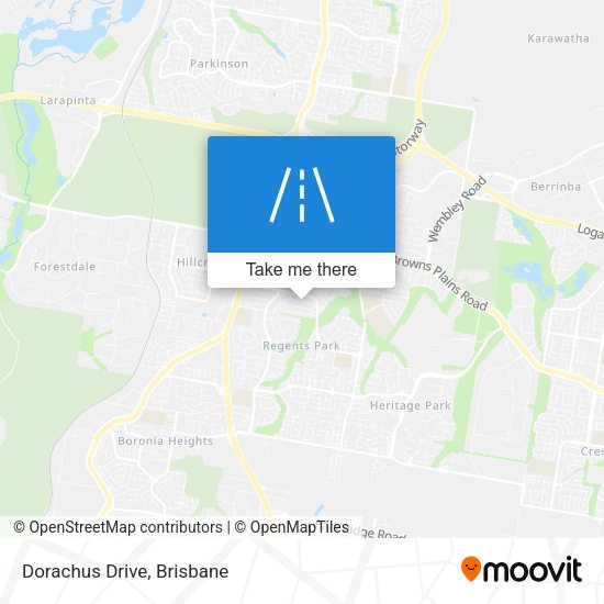 Dorachus Drive map