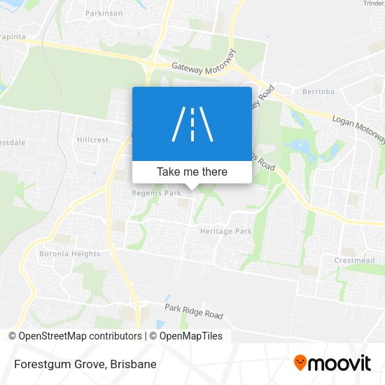 Forestgum Grove map