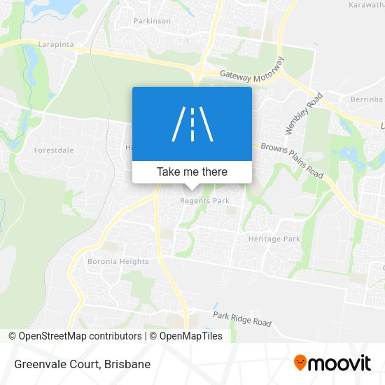 Greenvale Court map