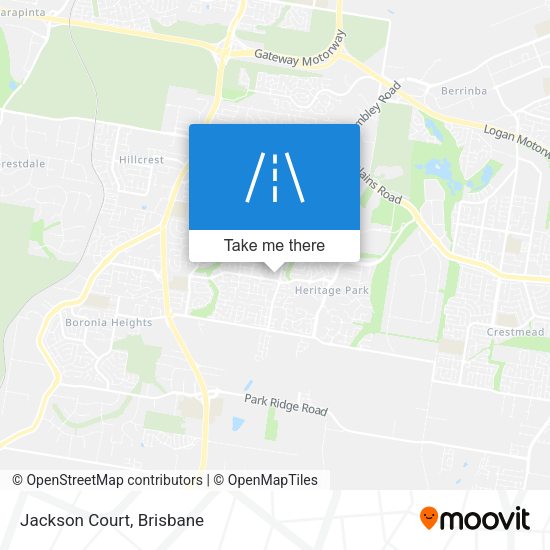 Jackson Court map