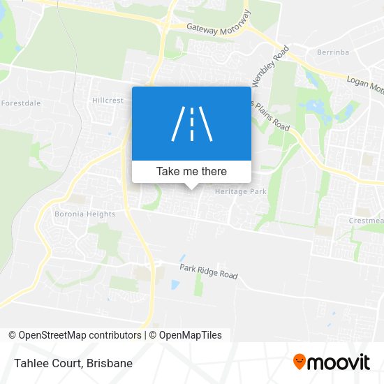 Tahlee Court map