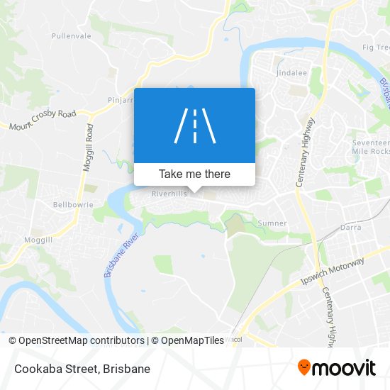 Mapa Cookaba Street