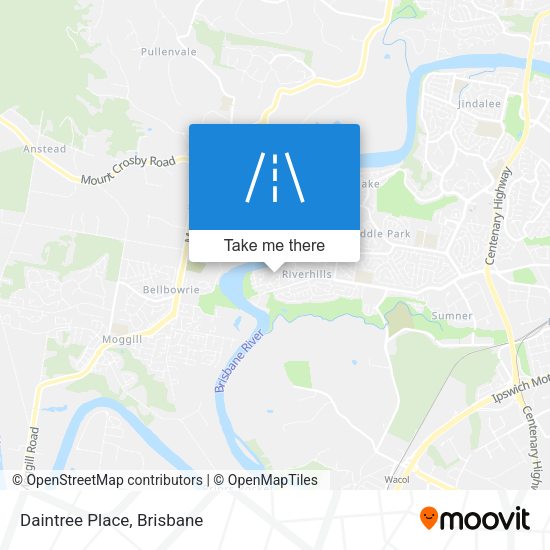 Daintree Place map