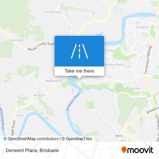 Derwent Place map