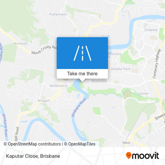 Kaputar Close map