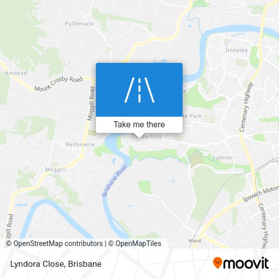 Lyndora Close map