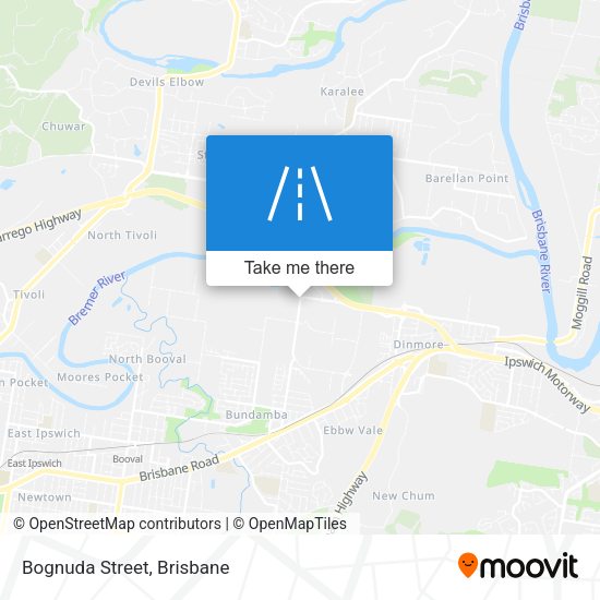Bognuda Street map