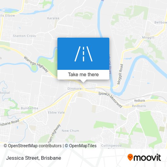 Jessica Street map