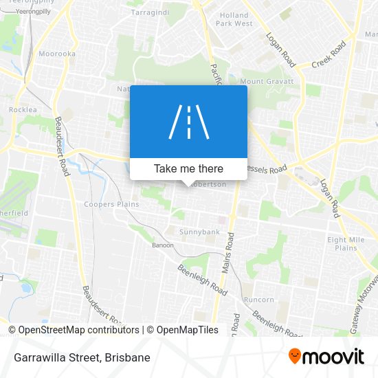Garrawilla Street map