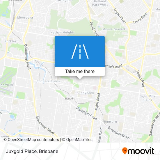 Juxgold Place map