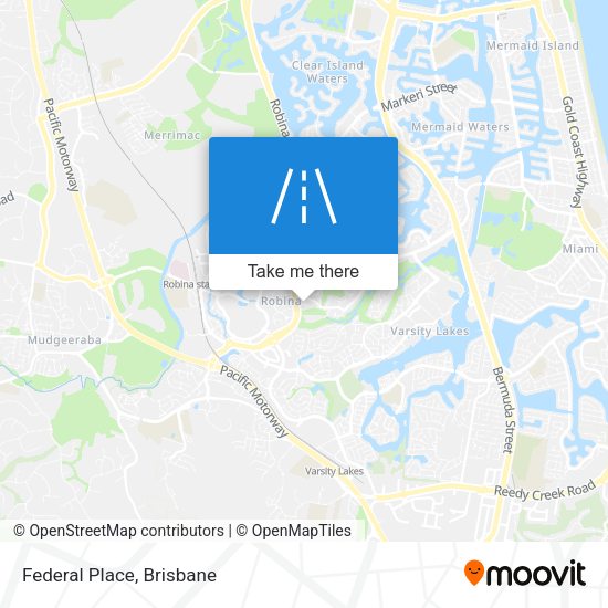 Federal Place map