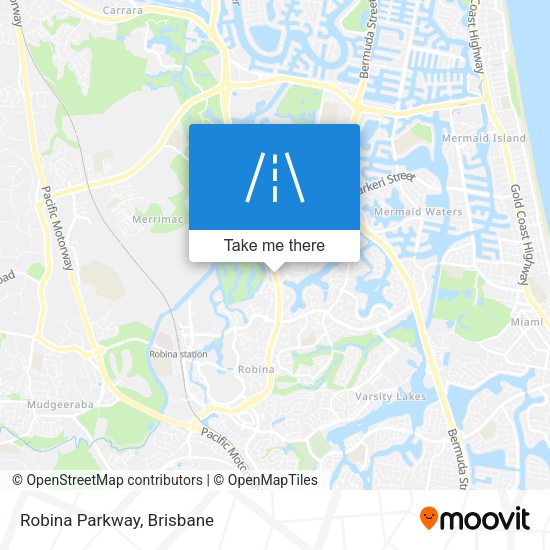 Robina Parkway map