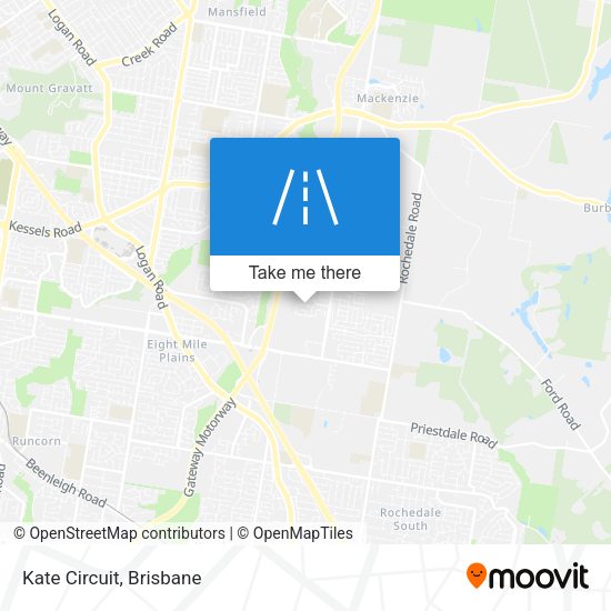 Kate Circuit map