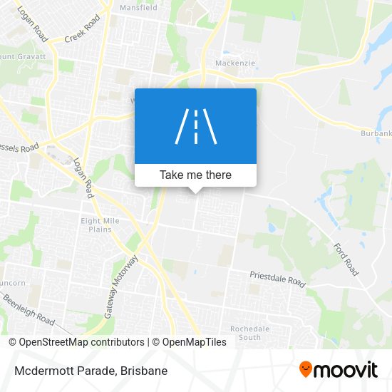Mcdermott Parade map