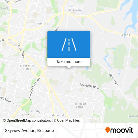 Skyview Avenue map