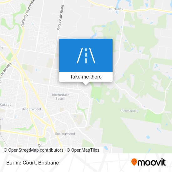 Burnie Court map